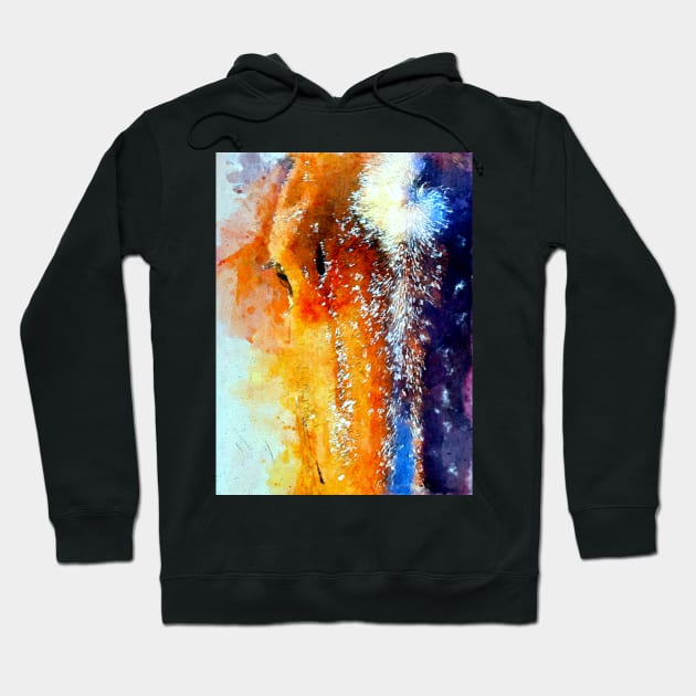 Watercolor Horse Face Hoodie by danieljanda